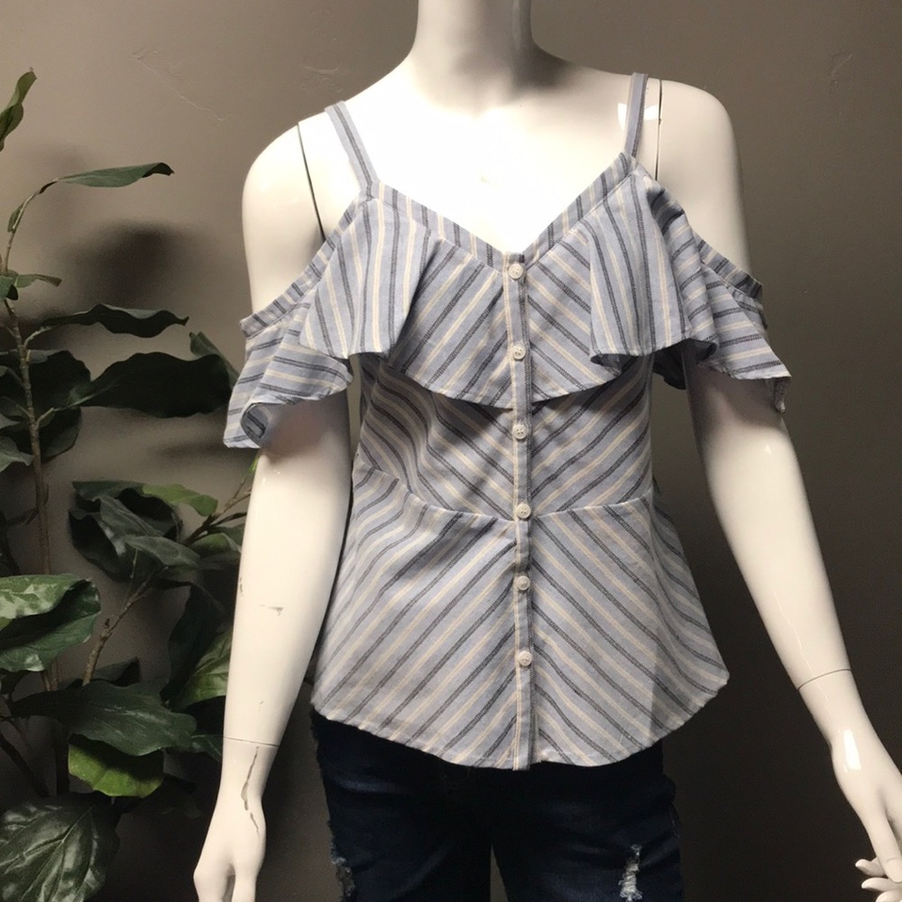 Cold Shoulder Blouse